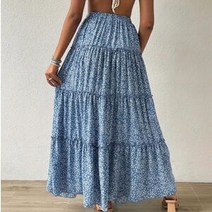 NEW  Boho ditzy floral maxi skirt